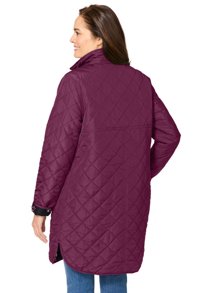 Reversible Quilted Barn Jacket image number 2
