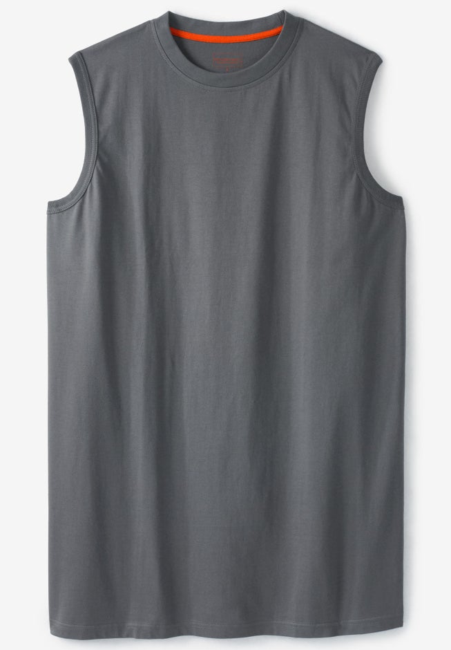 Longer-Length Heavyweight Muscle Tee image number 0