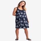 Crossover Back Tank Dress image number null