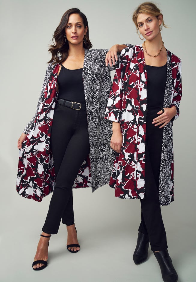 Reversible Kimono Jacket image number 1