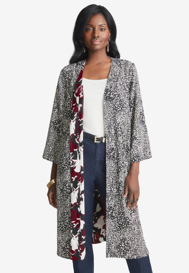 Reversible Kimono Jacket image number 0