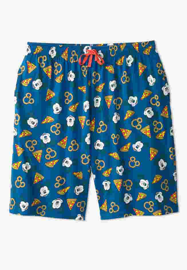 Licensed Novelty Pajama Lounge Shorts image number 0