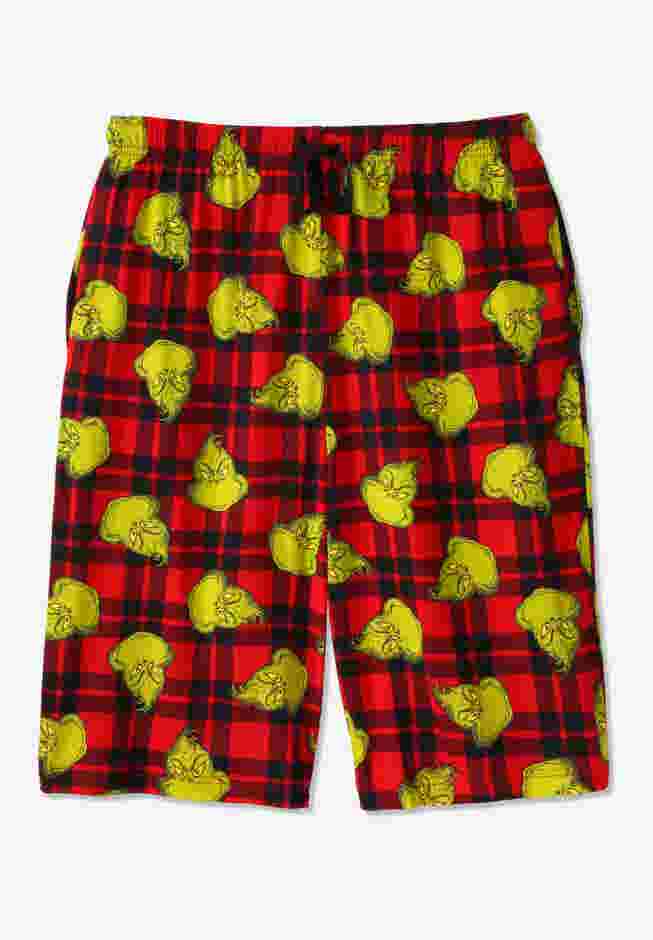 Licensed Novelty Pajama Lounge Shorts image number 0
