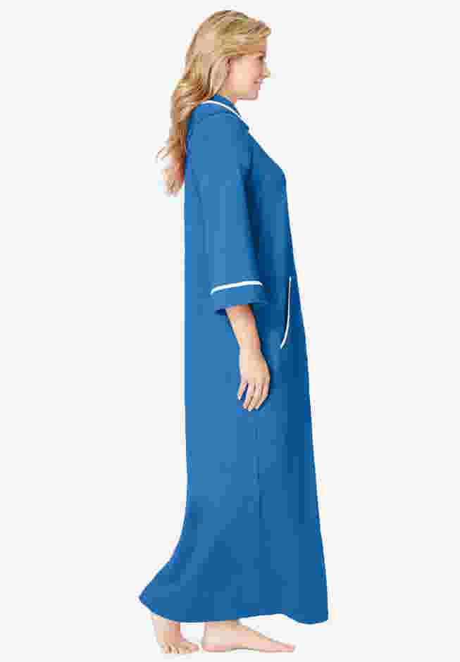 Long French Terry Robe image number 2