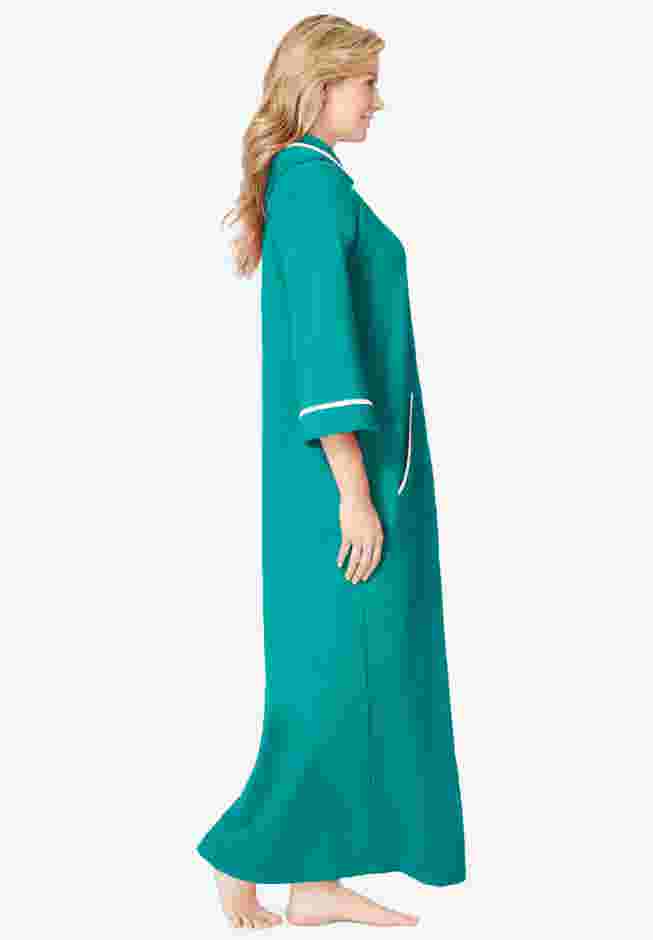 Long French Terry Robe image number 2