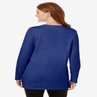 Perfect Long-Sleeve Crewneck Tunic image number null