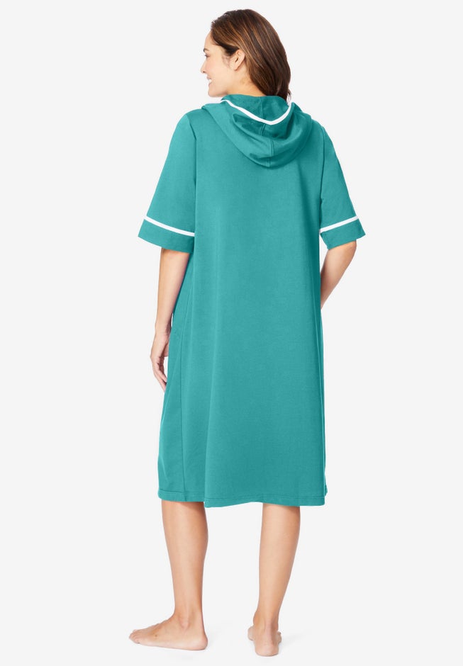 Short French Terry Robe image number 1