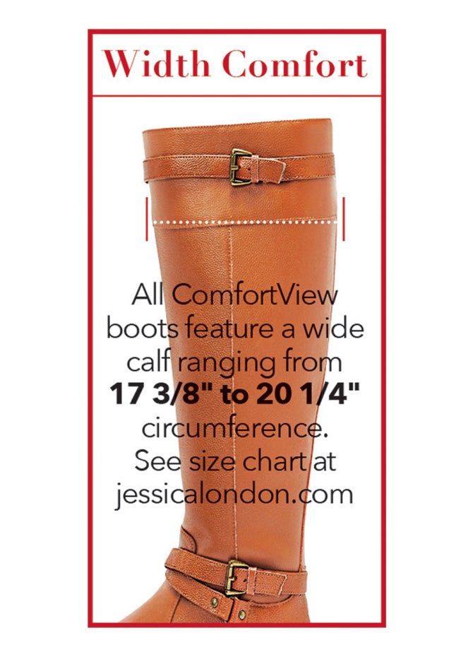 The Cameron Tall Wide Calf Boot By Comfortview image number 8