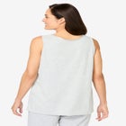 Knit Sleep Tank image number null