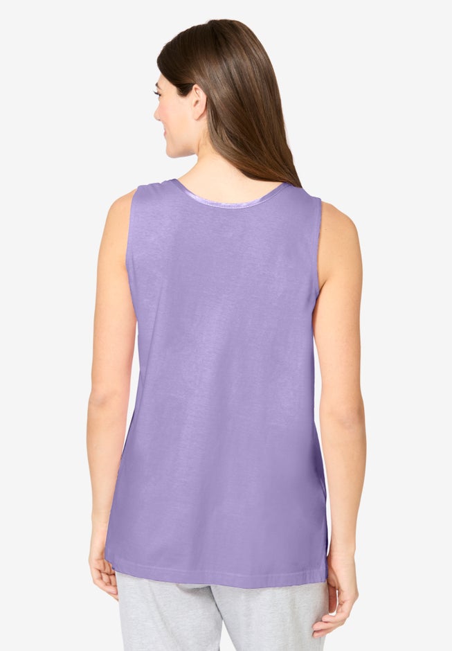 Knit Sleep Tank image number 1