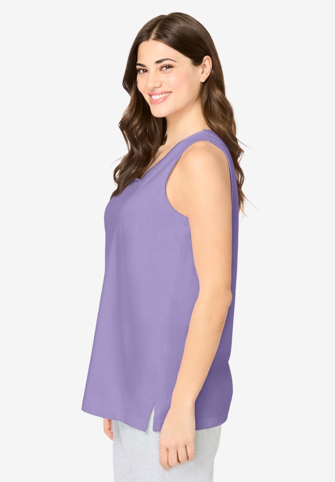 Knit Sleep Tank image number 2