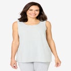 Knit Sleep Tank image number null