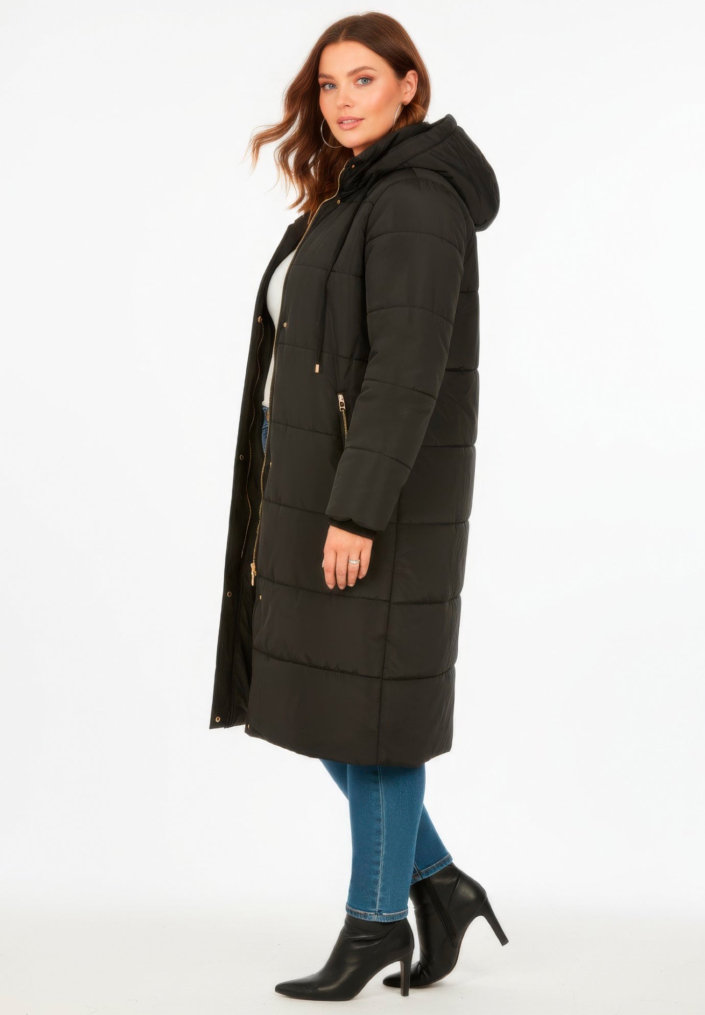  Long Puffer Coat image number 1