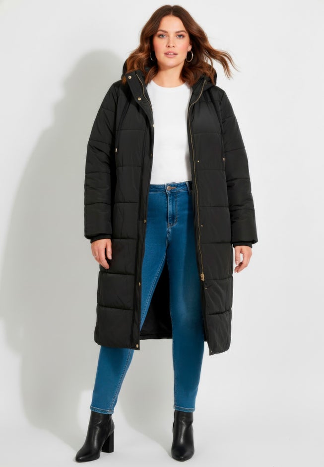  Long Puffer Coat image number 0