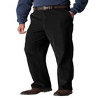 Expandable Waist Corduroy Pleat-Front Pants image number null