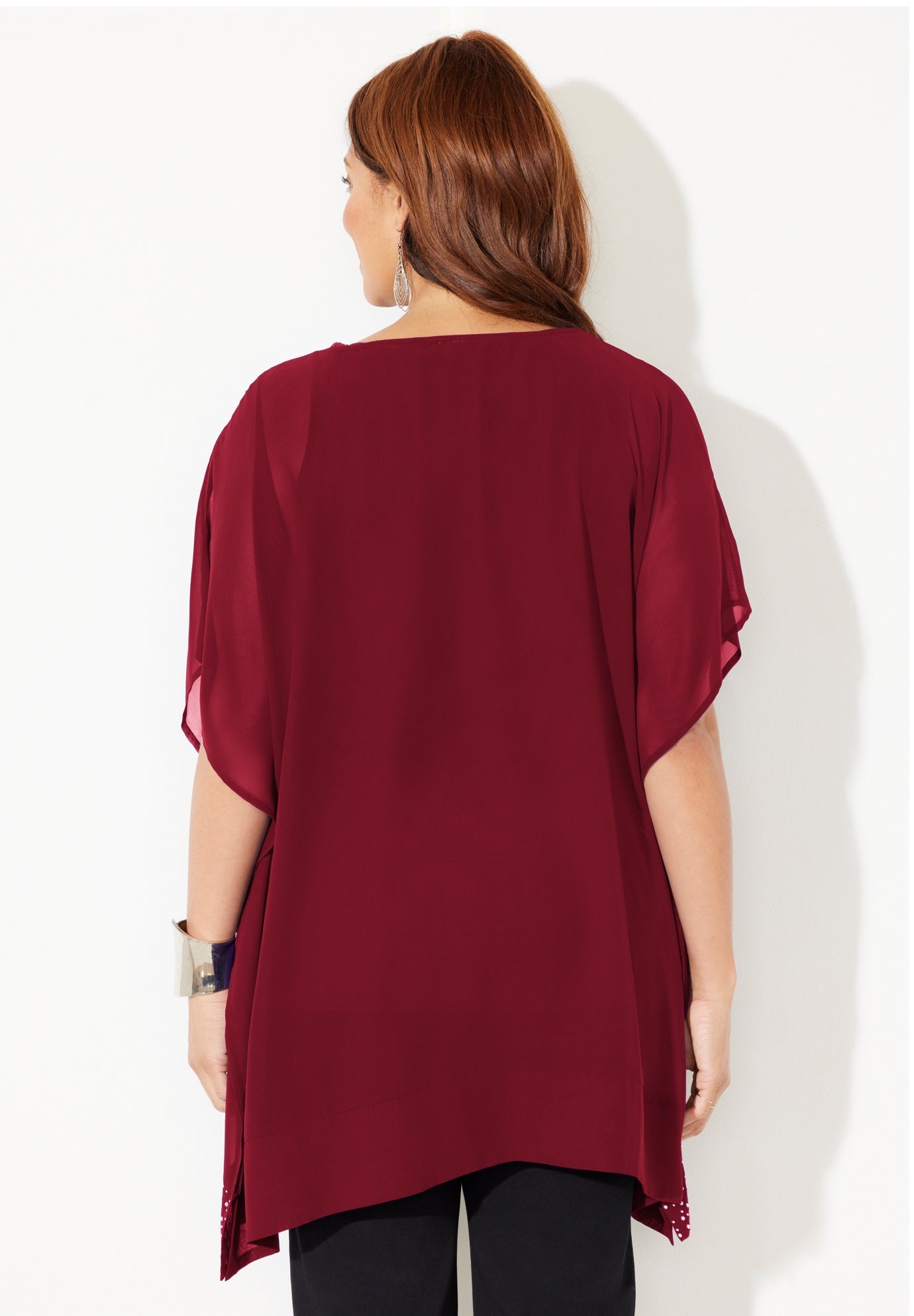 Embellished Poncho image number 1