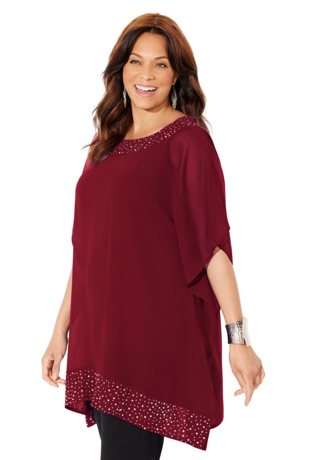 Embellished Poncho image number 2