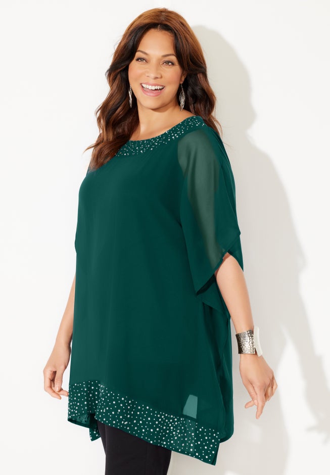 Embellished Poncho image number 2