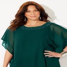 Embellished Poncho image number null