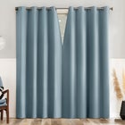 Sun Zero&trade; Brandon Magnetic Closure Grommet Curtain Panel, Set of 2 image number 4