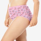 Full Coverage Stretch Cotton Brief 5-Pack image number null