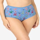 Full Coverage Stretch Cotton Brief 5-Pack image number null