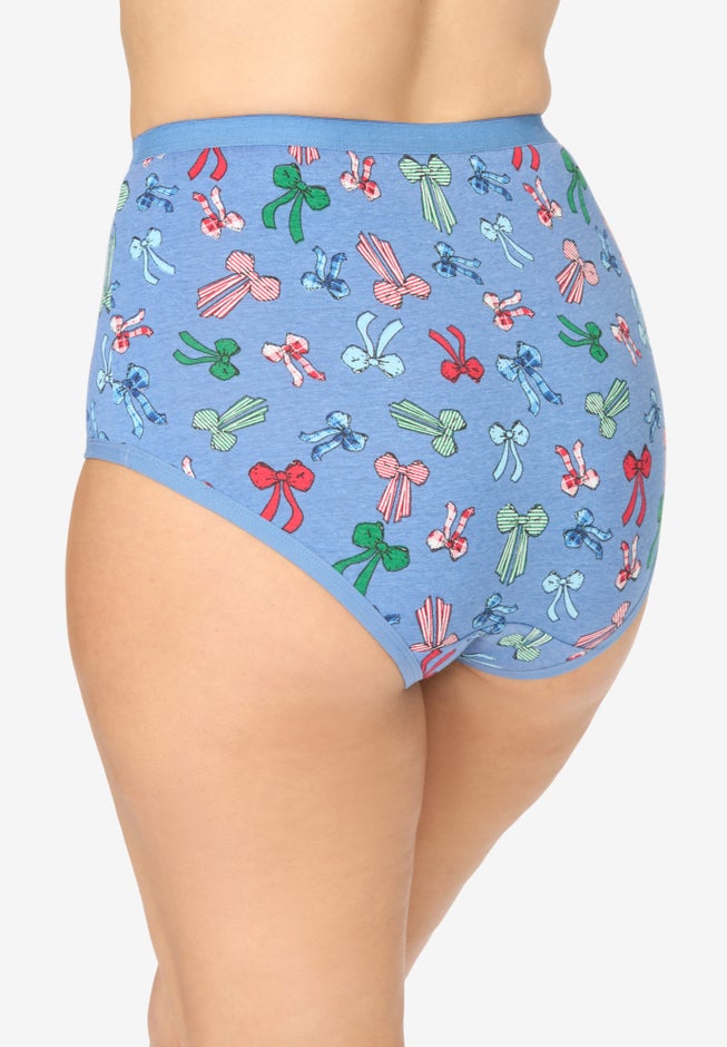 Full Coverage Stretch Cotton Brief 5-Pack image number 4