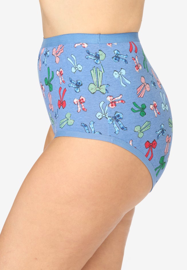 Full Coverage Stretch Cotton Brief 5-Pack image number 3