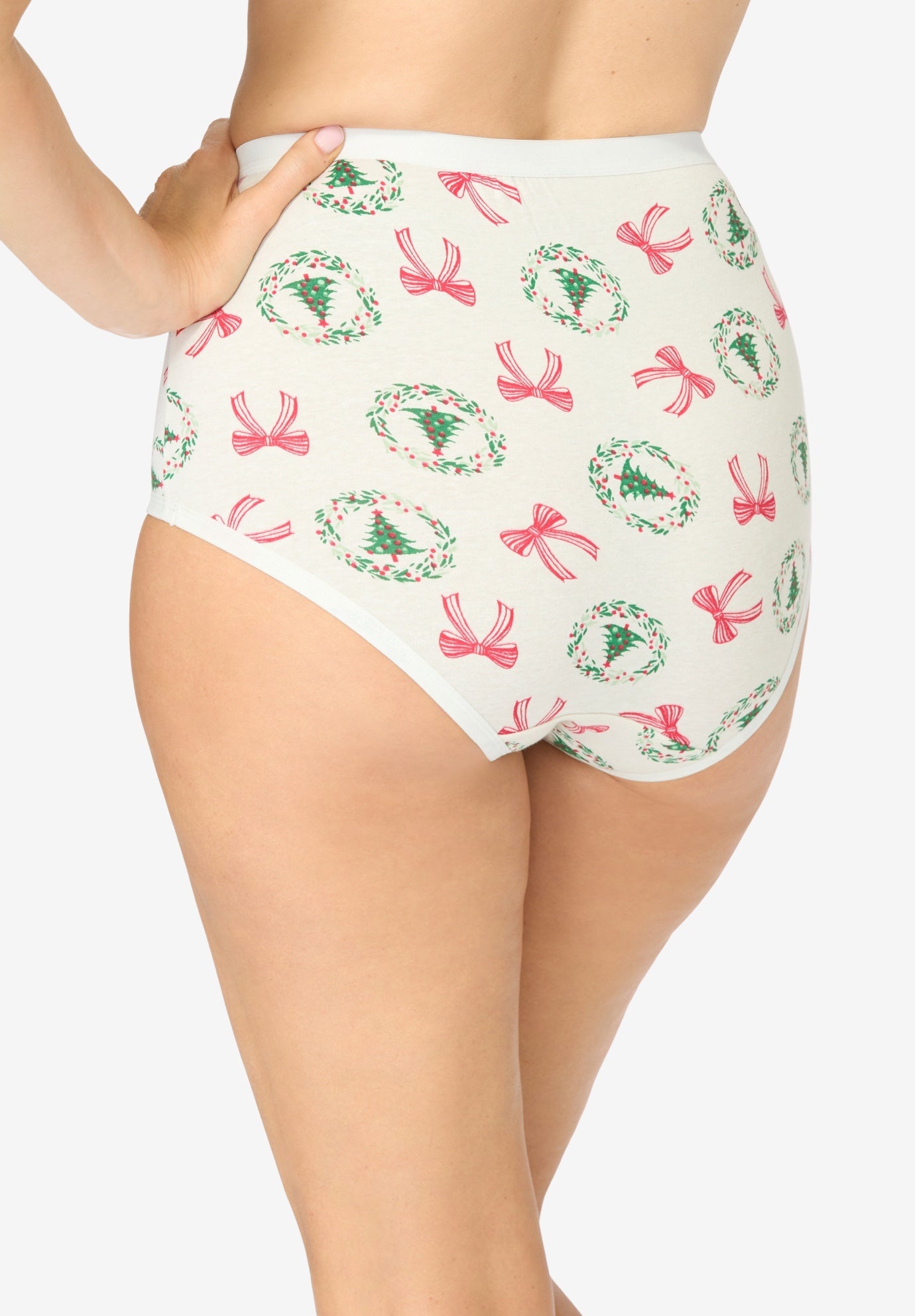 Full Coverage Stretch Cotton Brief 5-Pack image number 4