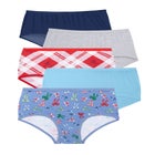 Full Coverage Stretch Cotton Brief 5-Pack image number null