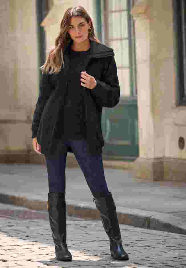 Teddy Fleece Bomber image number 0