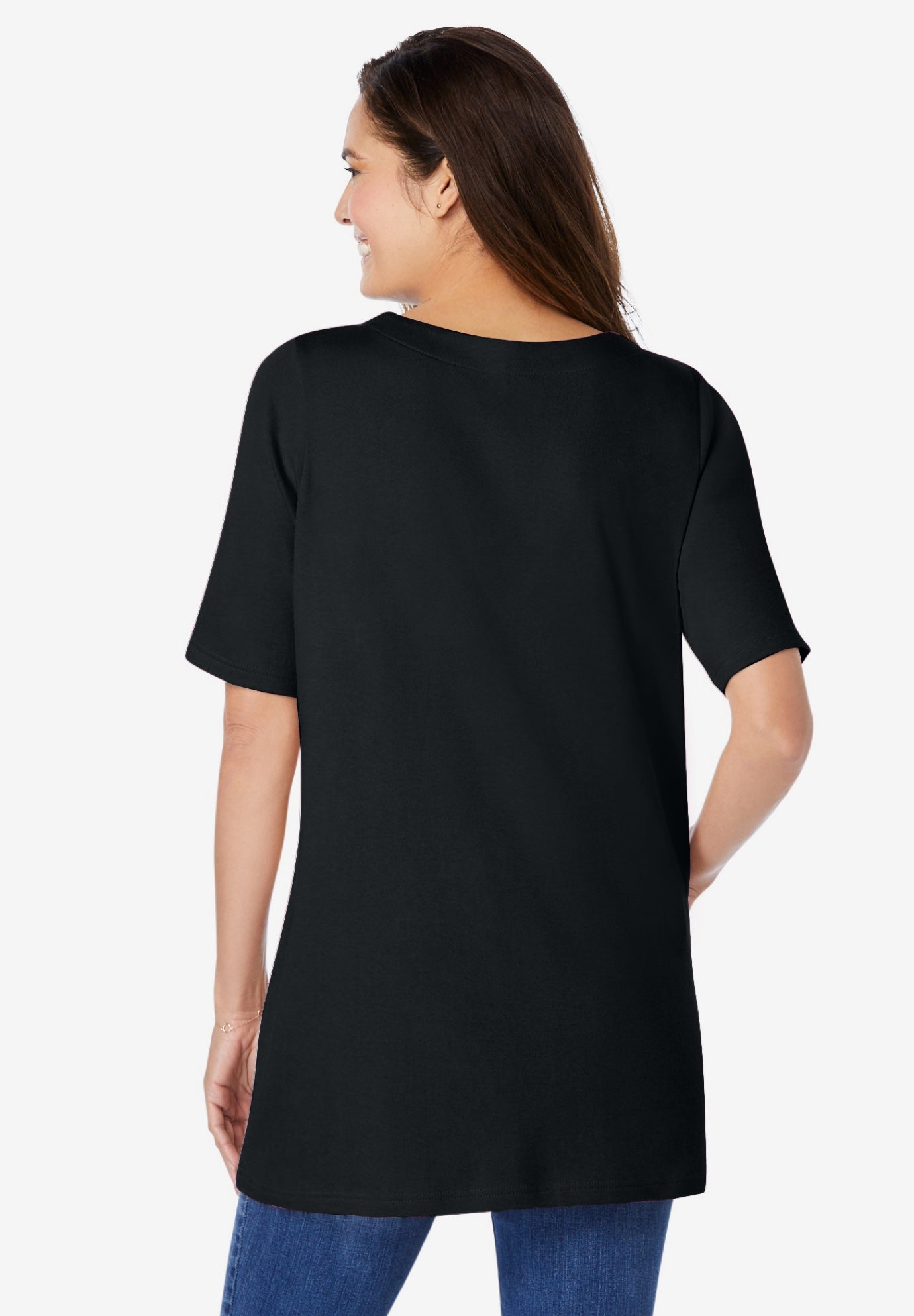 7-Day Embroidered Layered-Look Tunic image number 1