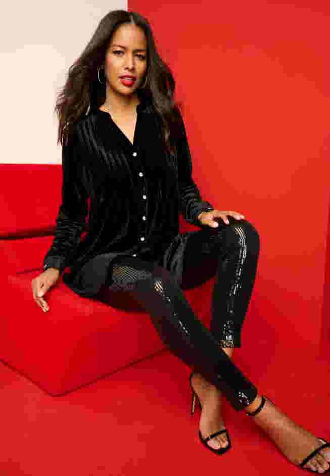 Sequin Legging image number 0
