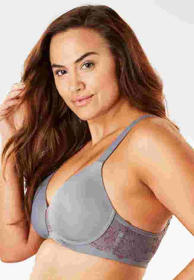 Brigitte Lace Wireless T-Shirt Bra 5215 image number 2