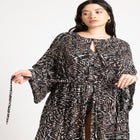 Selfbelt Front Cover Up Kaftan image number null
