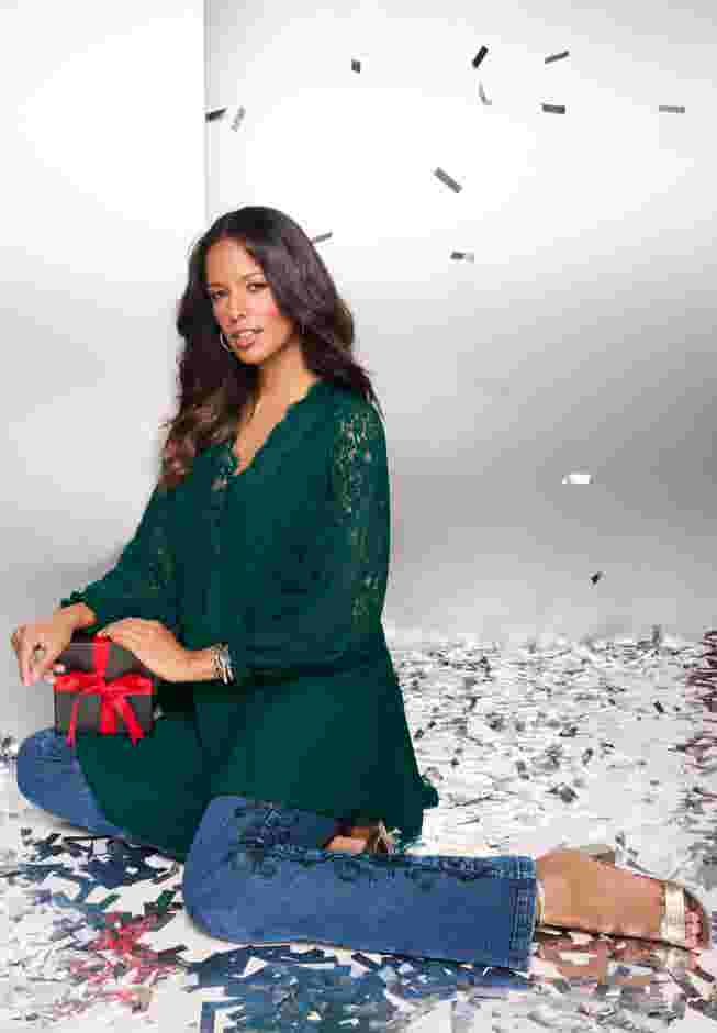 Lace & Georgette Swing Tunic image number 3