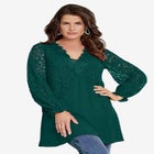 Lace & Georgette Swing Tunic image number null