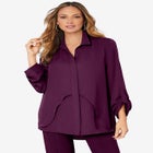 Georgette Overlay Big Shirt image number null
