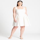 Bow Back Mini Dress image number null