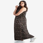 Sleeveless Knit Maxi Dress image number null