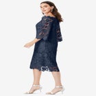 Off The Shoulder Lace Dress image number null