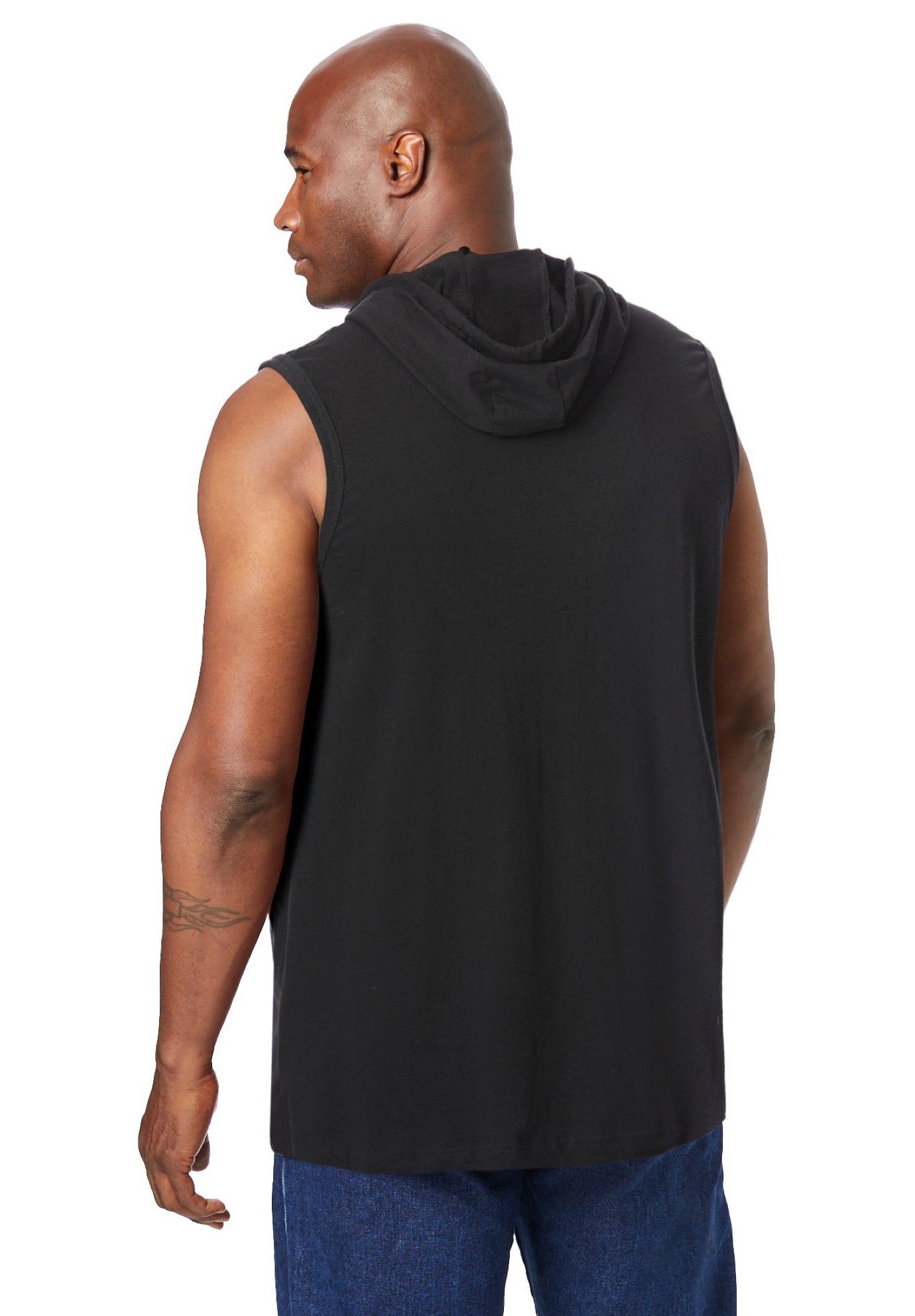 Lightweight Muscle Hoodie Tee image number 3