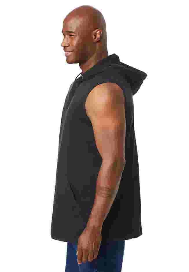 Lightweight Muscle Hoodie Tee image number 2