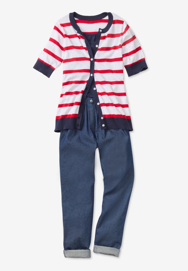 Perfect Elbow-Length Sleeve Cardigan image number 2