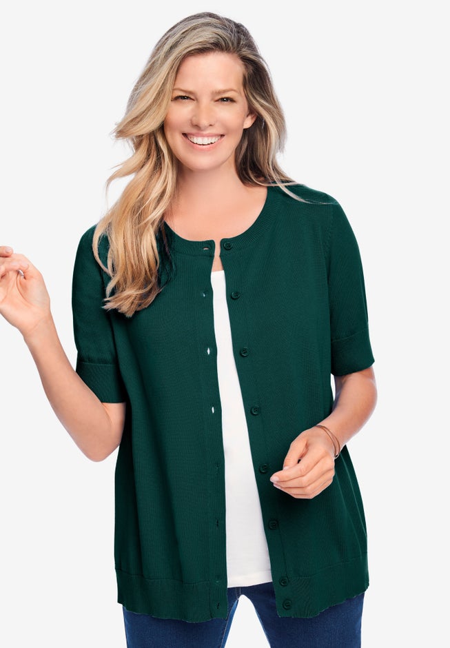Perfect Elbow-Length Sleeve Cardigan image number 0