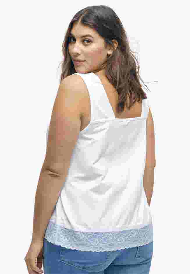 Lace-Trim Tank image number 1