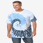 Lightweight Tie-Dye Crewneck Tee image number null