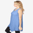 Sleeveless Hanky Hem Tunic image number null