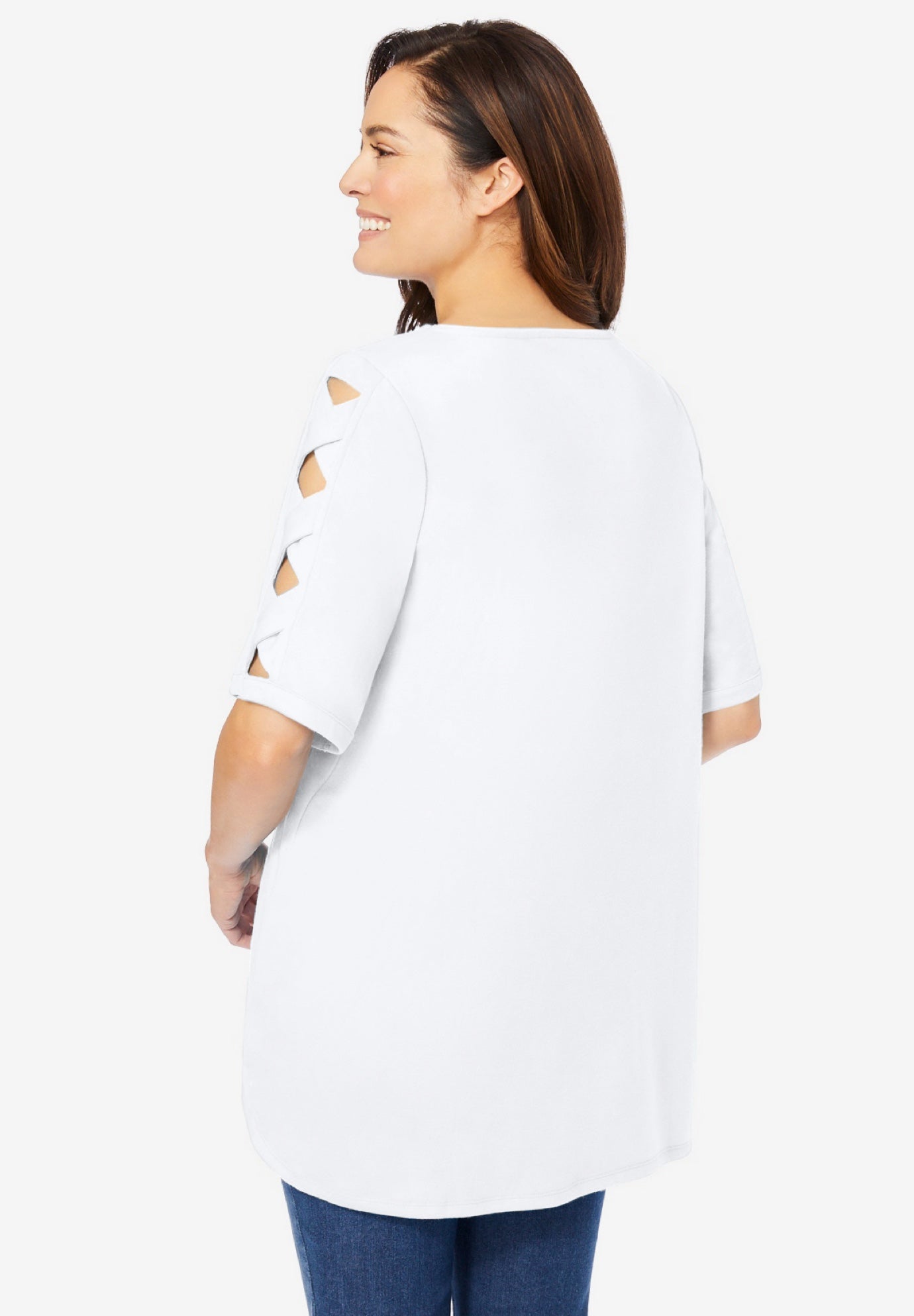 Cut-Out Sleeve Tunic image number 1