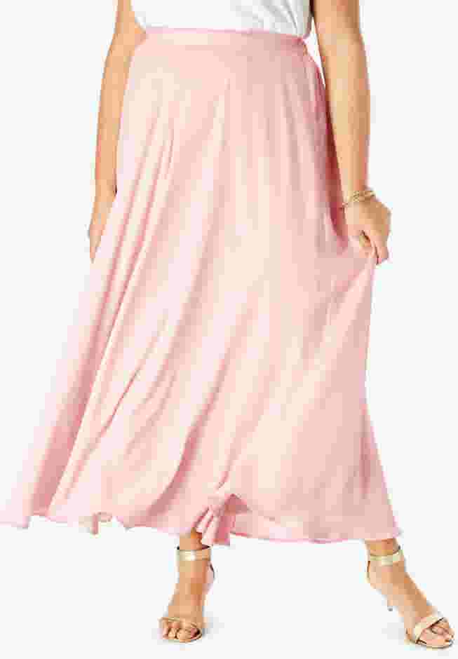 Georgette Maxi Skirt image number 0